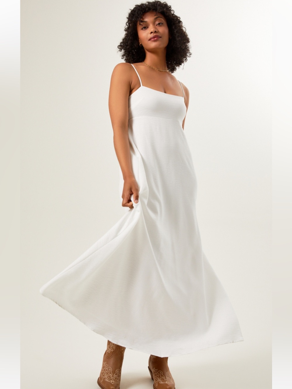 Altar’d State White Maxi Dress